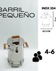 Barril Asador Pequeño - Anubis Grill