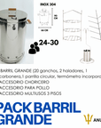 PACK BARRIL GRANDE - Anubis Grill
