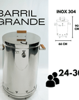 PACK BARRIL GRANDE - Anubis Grill