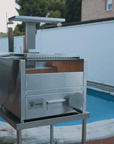 Parrilla Profesional Elevable Con Atemperador - Anubis Grill
