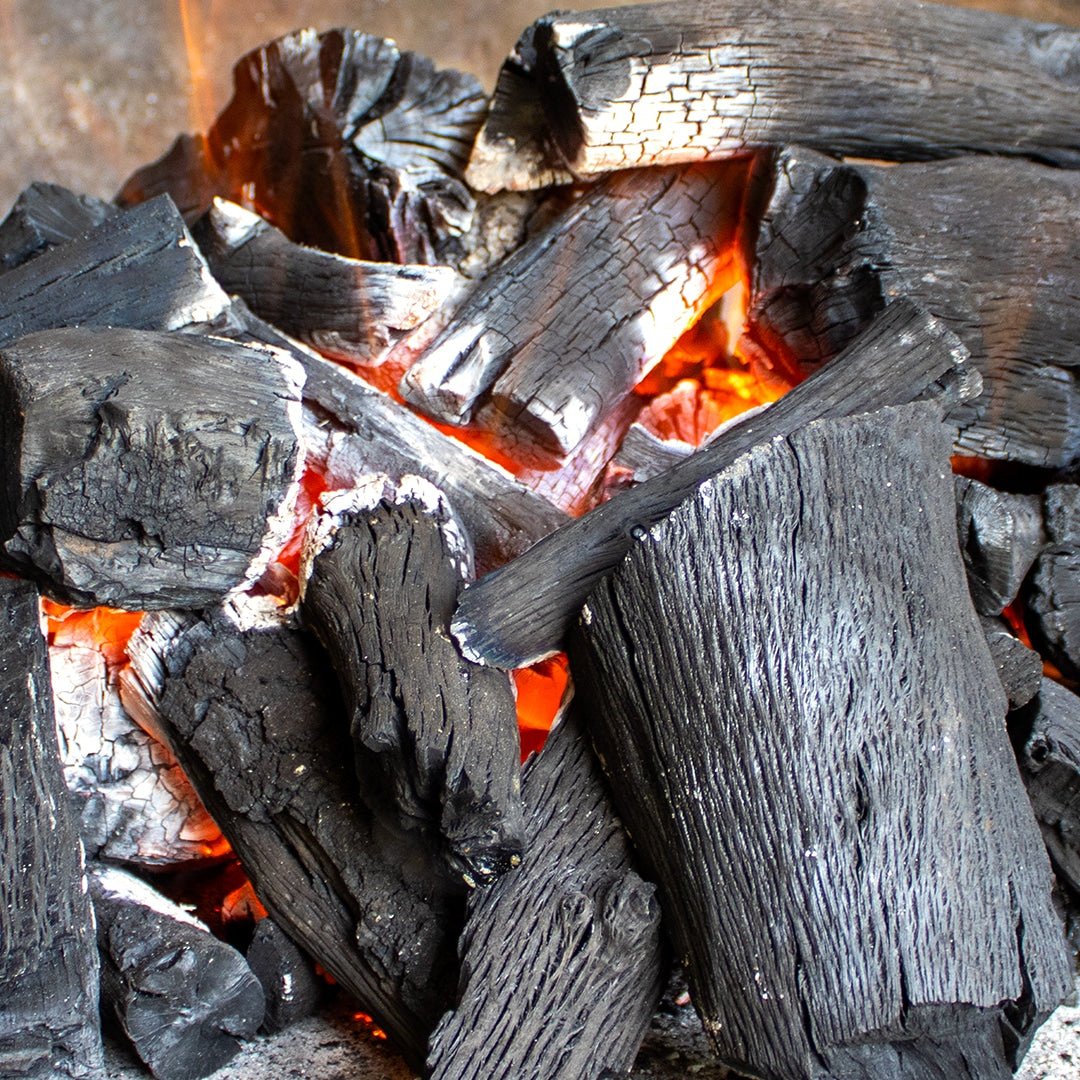 2 Sacos de Carbón de Encina (15 Kg c/u) Premium Quality Todo Brasa - Anubis Grill