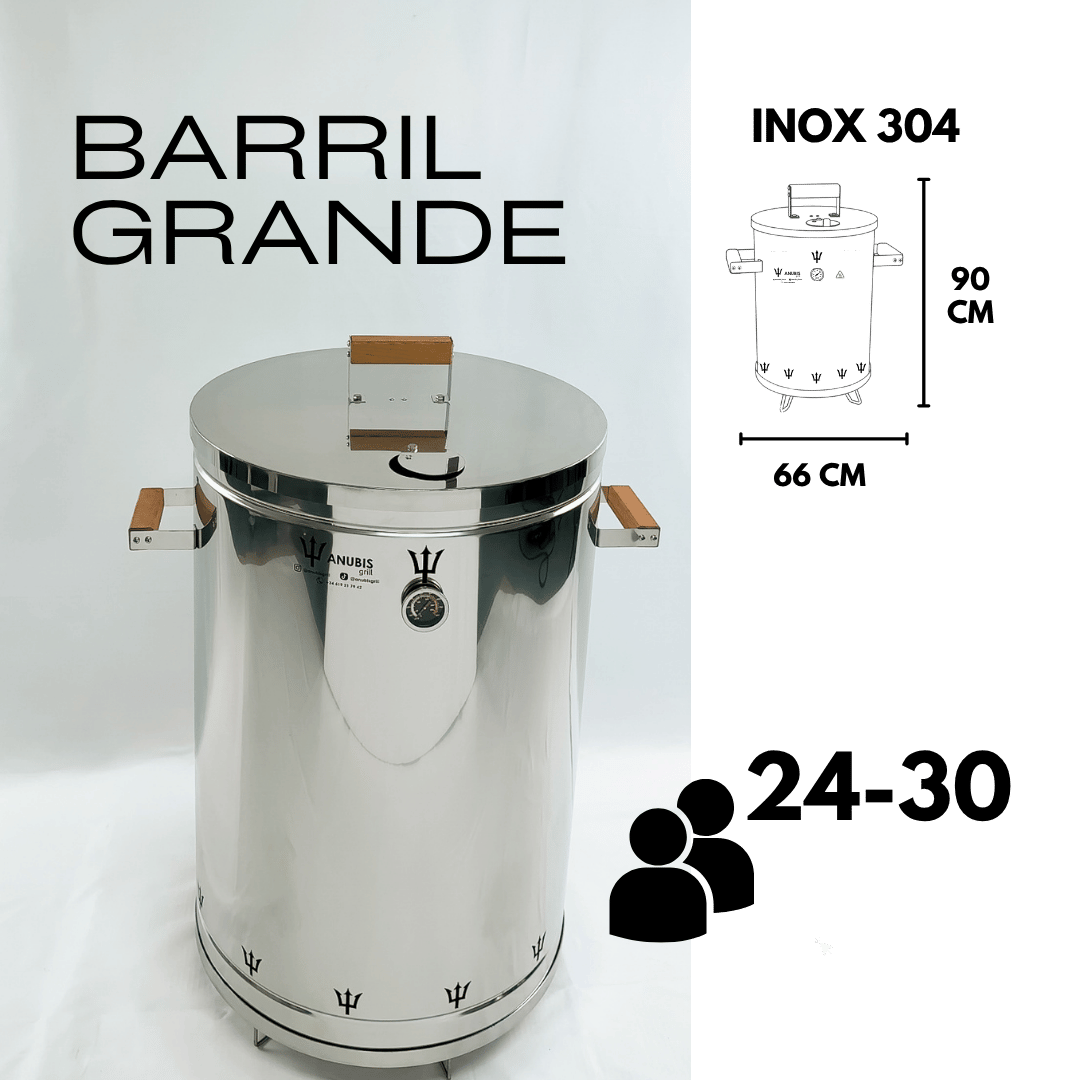 Barril Asador Grande - Anubis Grill
