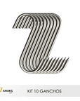 Kit 10 ganchos - Anubis Grill
