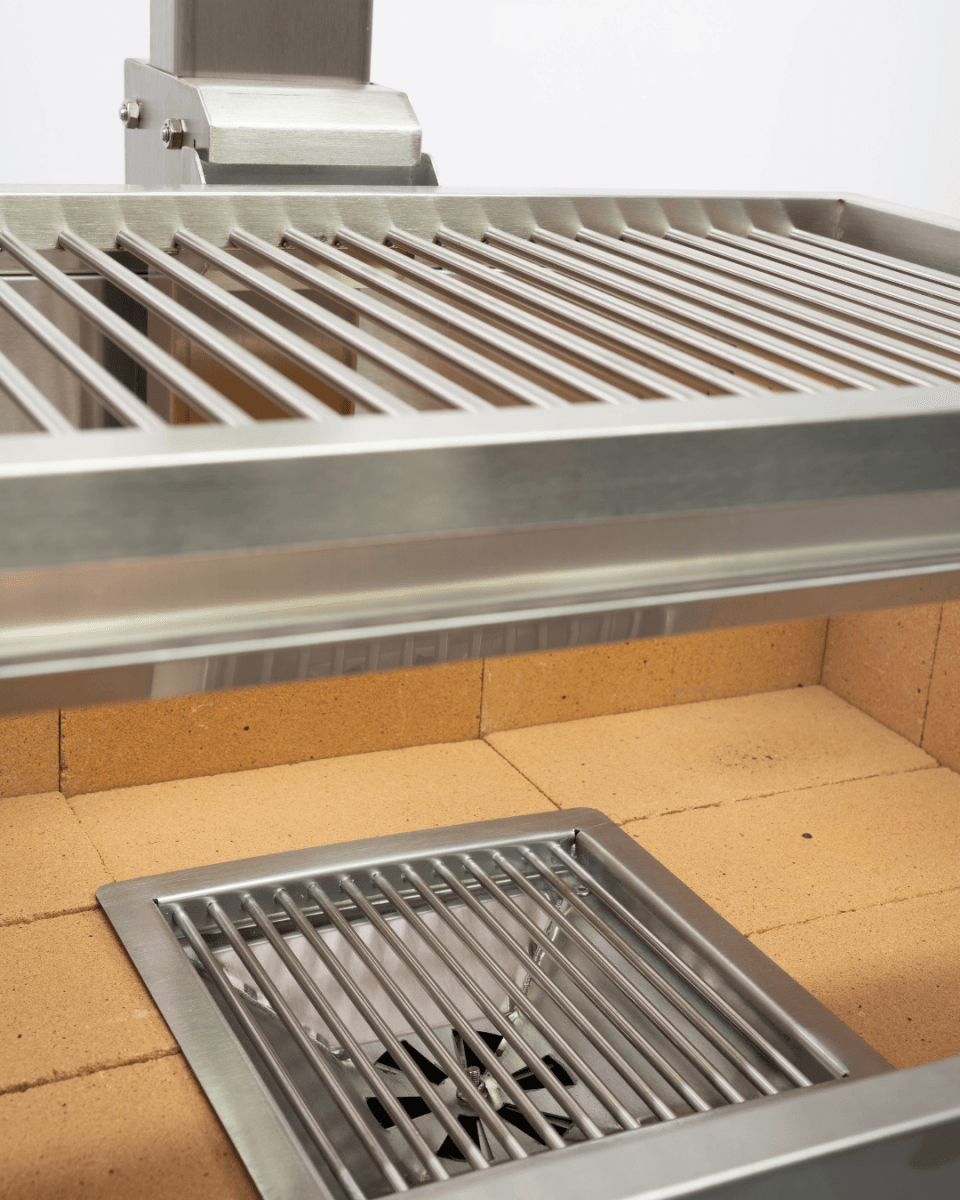 Parrilla Monoblock Profesional Elevable Con Atemperador - Anubis Grill
