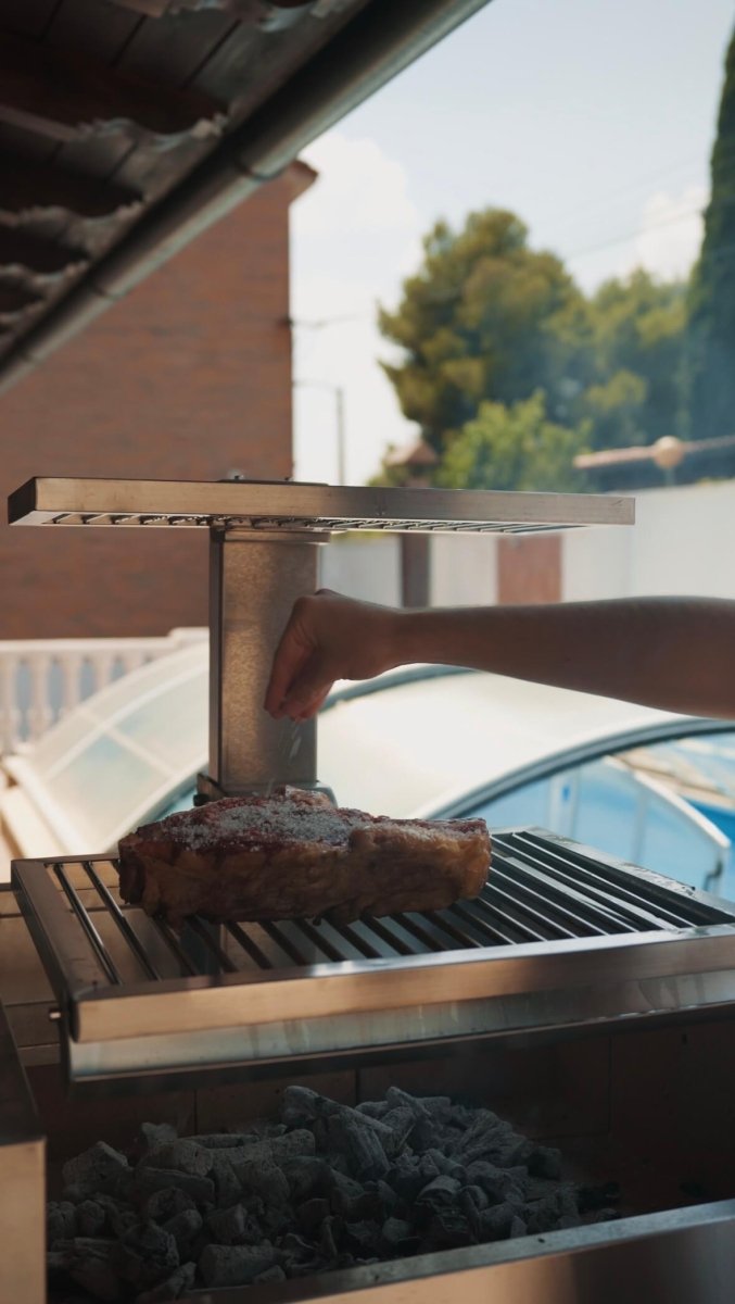 Parrilla Profesional Elevable Con Atemperador - Anubis Grill